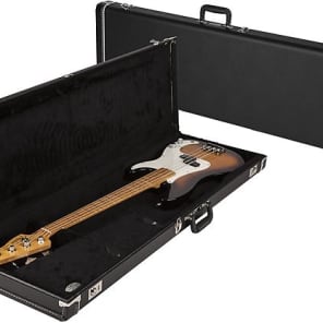 Fender G&G Precision Bass Standard Hardshell Case, Black with Black Acrylic Interior 2016
