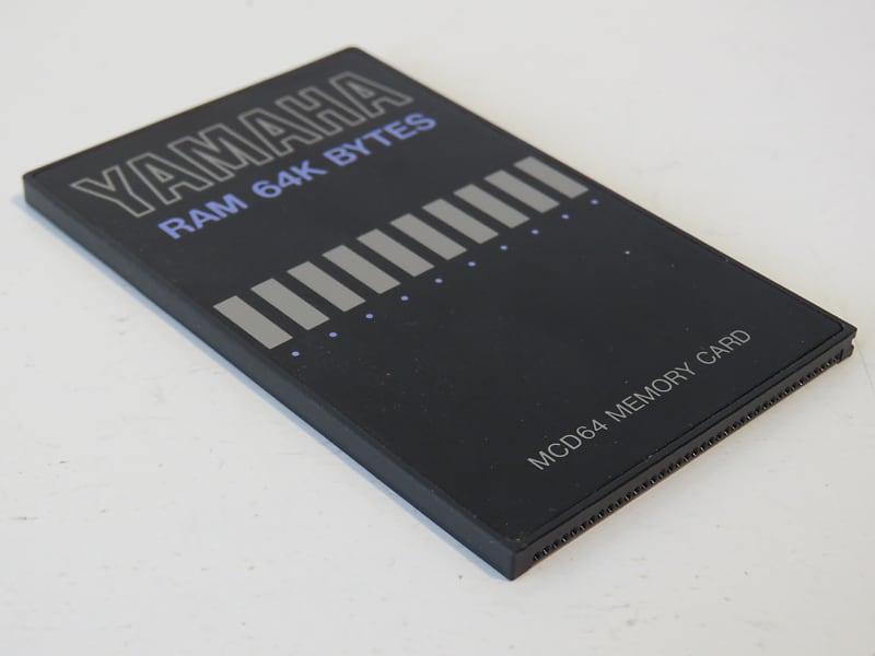 Yamaha MCD64 Memory Card | Reverb