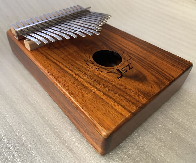 17 Keys Solid Wood Kalimba Thumb Piano image 1