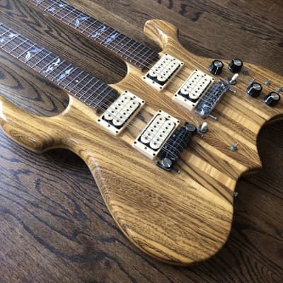 RARE! Lado Double Neck Zebra 1970’s w/ HSC image 2