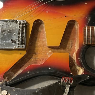 1970's Lyle 1802T Sunburst Electric Guitar Like Epiphone ET-270 Cobain MIJ Matsumoku Japan image 22