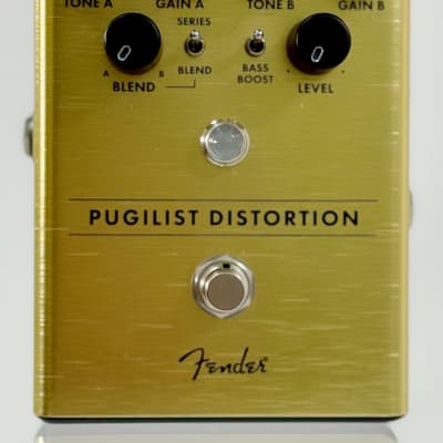 Fender PUGILIST DISTORTION ゴールド Fender Pugilist Distortion Pedal – United States