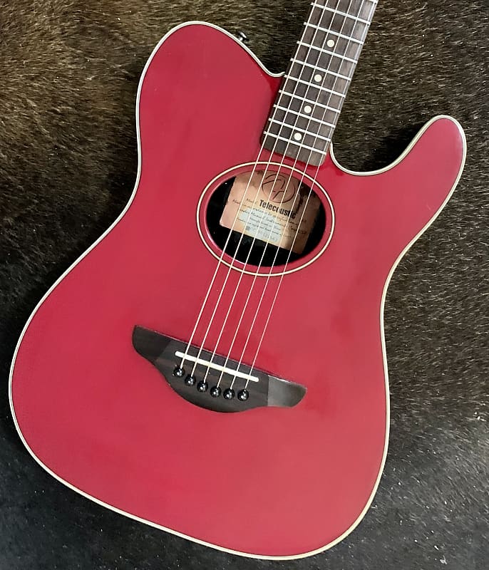Fender Telecoustic Red