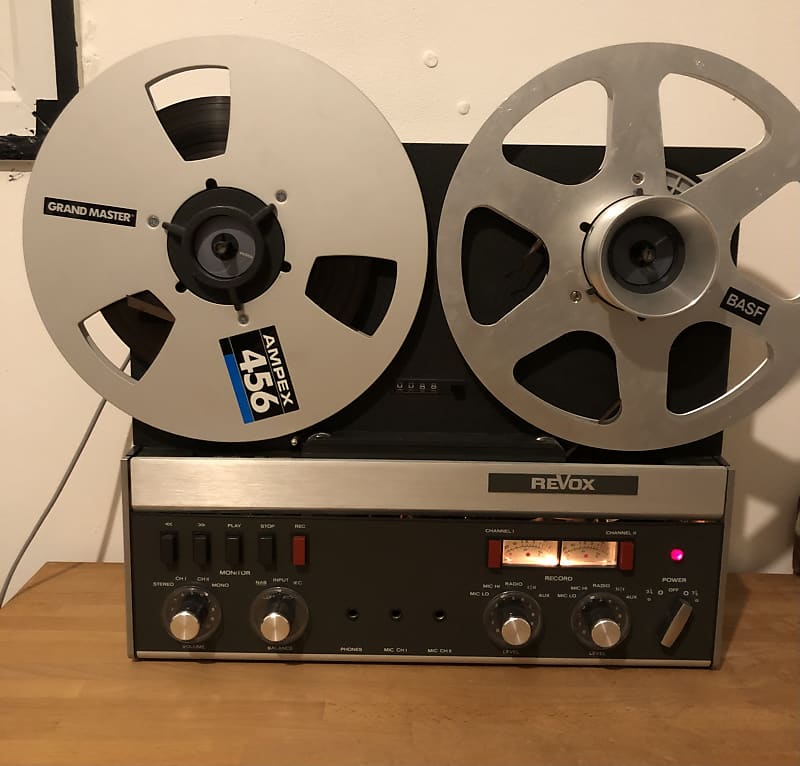 Revox A77 - Vintage Tape Reel To Reel Tape Recorder Machine, 1960s