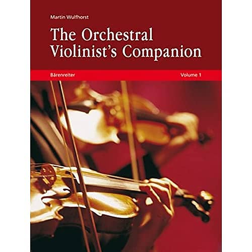 Orchestral Violinist's Companion (2vols) Martin Wulfhorst image 1
