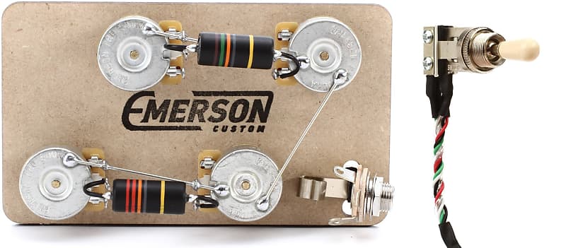 Emerson Custom Prewired Kit For Gibson Les Paul Guitars Reverb 6872