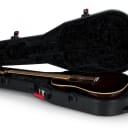 Gator GTSA-GTRDREAD TSA ATA Molded Shell Dreadought Acoustic Guitar Case Black NEW