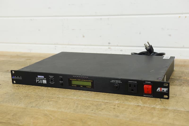 ギター Furman Power Sequencer Model PS-8 Furman PS-8R 8-Outlet Power Conditioner & Sequencer PS-8R B&H