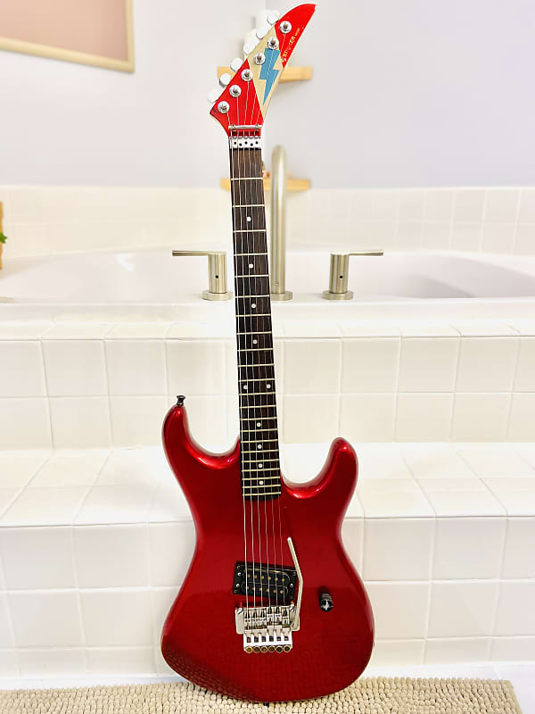 Kramer Striker 100ST 1989 - Candy Apple | Reverb Kramer Striker 100ST 1989 - Candy Apple | Reverb