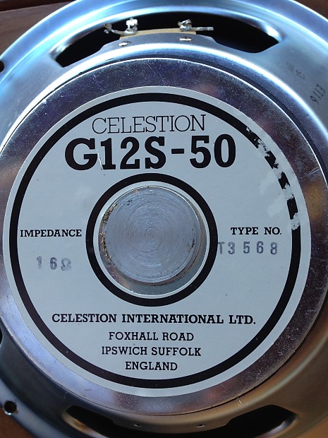 Celestion G12S 50
