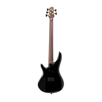 Ibanez SR Premium 5-String Electric Bass Guitar (Right-Hand, Cerulean Blue Burst) image 4