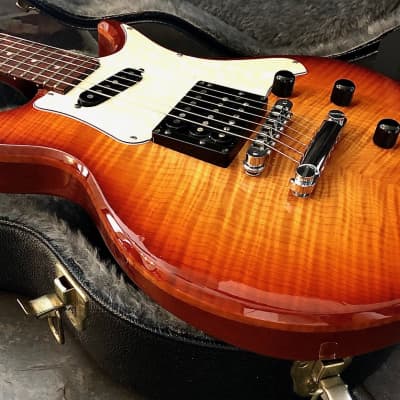 Hamer USA Phantom Cherry Sunburst Flame Top Guitar & Case image 1