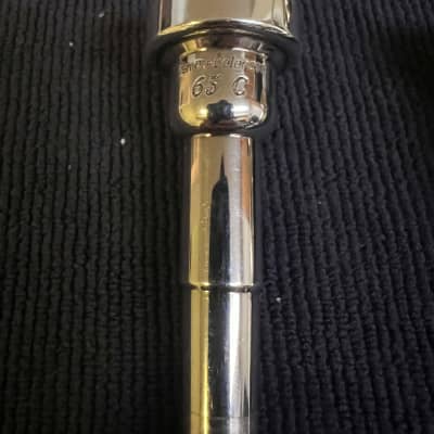 GR Mouthpieces 65C* trumpet mouthpiece Silver image 1