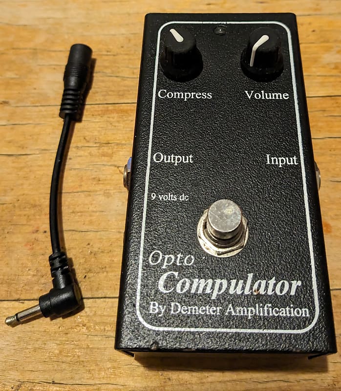Demeter COMP-1 Opto Compulator 2010s - Black | Reverb