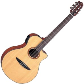 美品 YAMAHA NTX700 classical guitar Yamaha NTX700 Classical Cutaway - Natural | Sweetwater