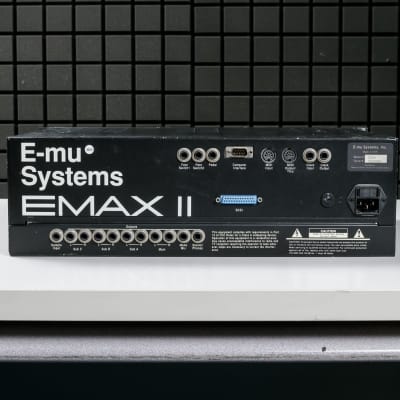 E-MU Systems Emax II Rackmount 16-Voice Sampler Workstation