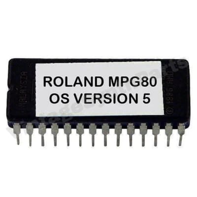 Roland MPG80 Latest OS V 5 Update Upgrade Firmware Eprom MPG-80 MKS-80 Controller Rom