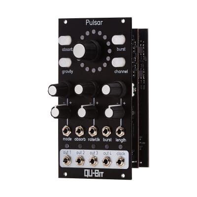 Qu-Bit Electronix Pulsar Eurorack Burst Generator Module (Black) image 2