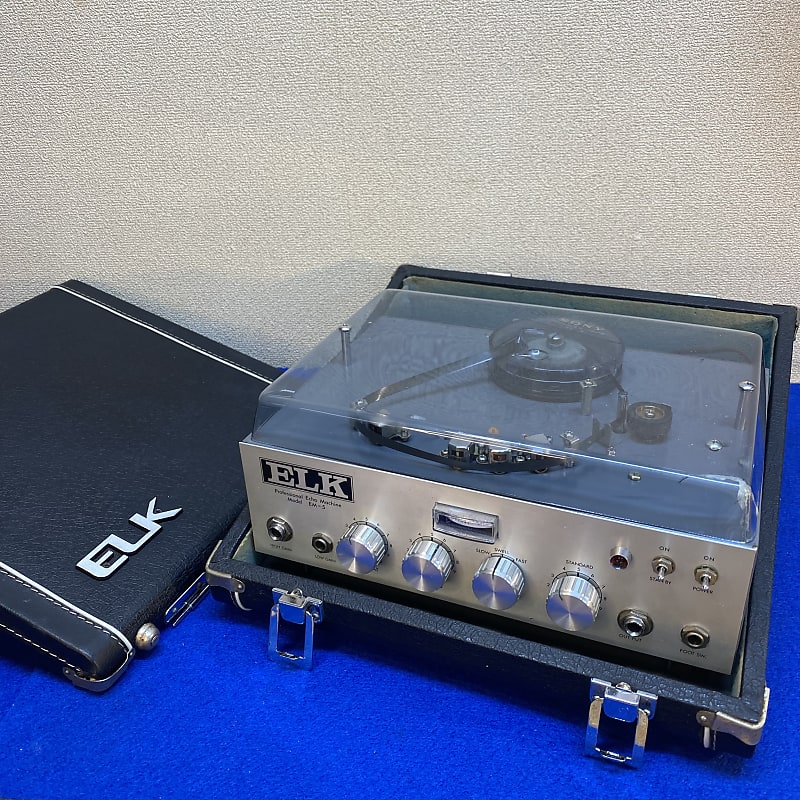 Rare Elk EM-5 Professional ECHO machine in original elk case.  Awesome! image 1