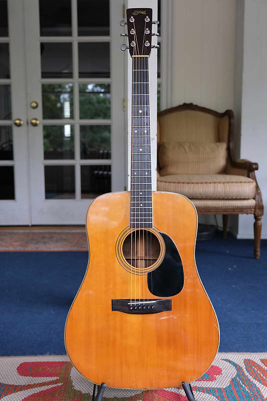 1974 Vintage S.Yairi YD-303 Acoustic Guitar (D28 replica) Solid Spruce Top  /Jacaranda Back / Sides