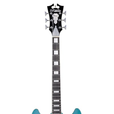 D'Angelico Premier DC w/ Stairstep Tailpiece - Ocean Turquoise image 7