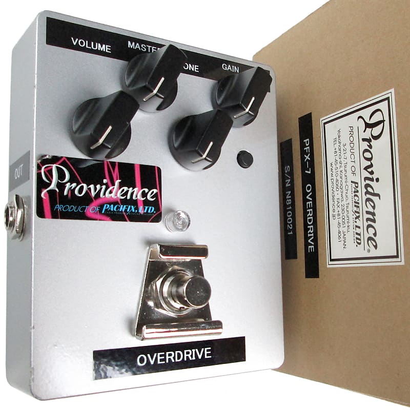 Providence PFX-7 Overdrive - Custom Shop Japan Issue - Variable Gain Stage  Drive Pedal | Reverb Deutschland