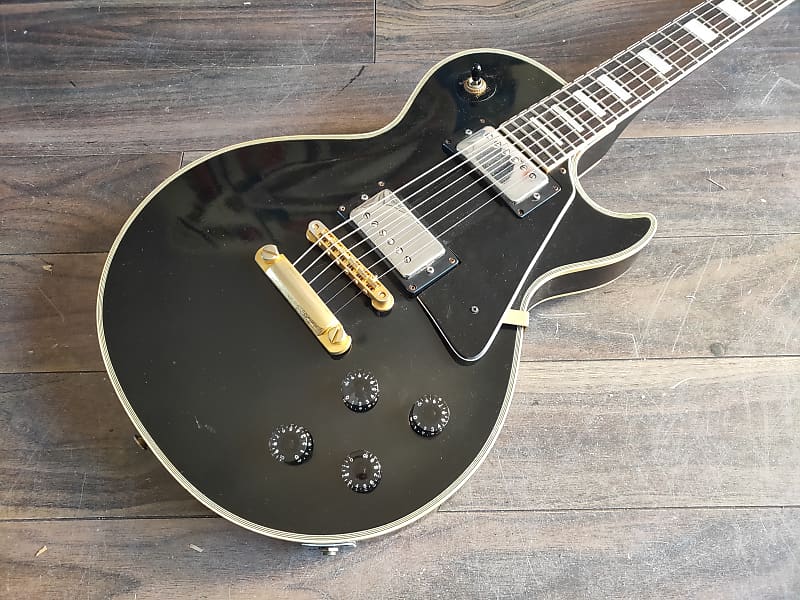 Tomson　LES PAUL COSTOM JAPAN VINTAGE! Tomson Single Cut Custom 1980's Sunburst Vintage Made in