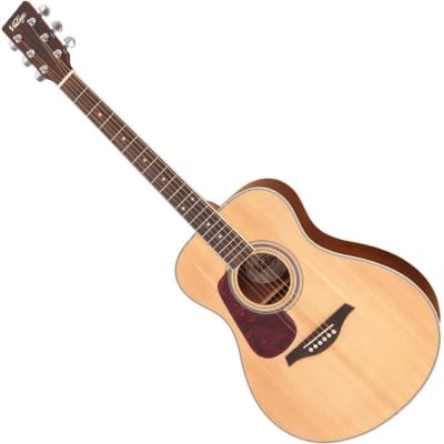 Vintage V300 Acoustic Guitar Outfit ~ Left Hand ~ Natural for sale