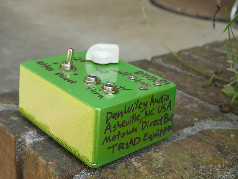DWA Motown Direct Box Wolfbox DI 2019 green sparkle | Reverb