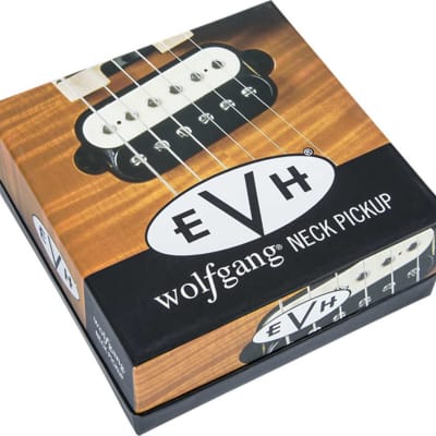 EVH Van Halen Wolfgang Neck Pickup with Mounting Hardware Black/White image 3