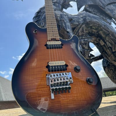 Peavey Wolfgang Standard Deluxe Archtop 1999 - Sunburst Flame Top image 1