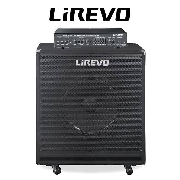 Bass Cabinet & Head LIREVO BH300 & B115 2022 - black image 1