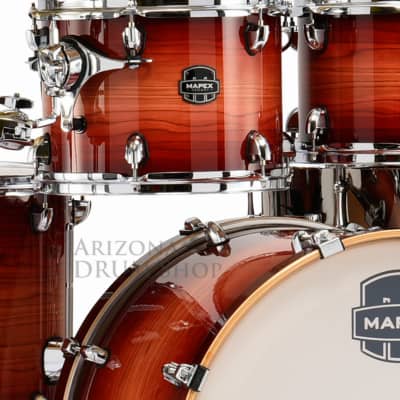 Mapex ARMORY 6 pc. Studioease  Shell Pack , Redwood Burst, In Stock! image 5