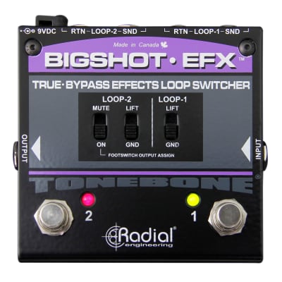 Reverb.com listing, price, conditions, and images for radial-bigshot-efx