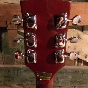 Vintage Lyle SG 1960s Electric Guitar in Heritage Cherry image 9