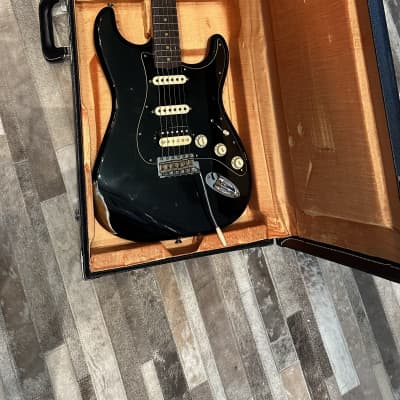 Fender Custom shop limited edition Stratocaster - Black with PAF in the bridge! image 6