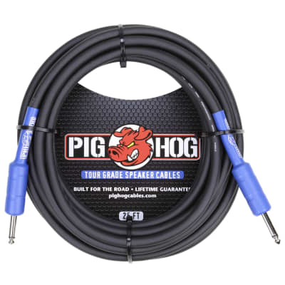 Pig Hog 9.2mm Tour Grade Speaker Cable, 25ft (14 gauge wire) (PHSC25) image 1