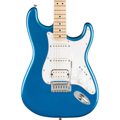 Squier Affinity Series Stratocaster HSS Pack, Maple Fingerboard, Lake Placid Blue image 2