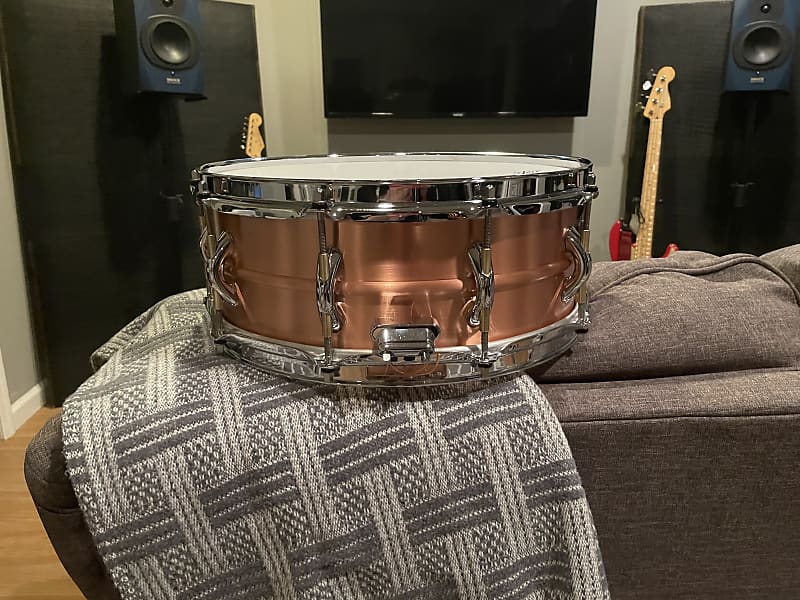 Pearl Sensitone Premium 14” x 5.5” COPPER shell snare drum (STA1455CP).  Free Shipping!