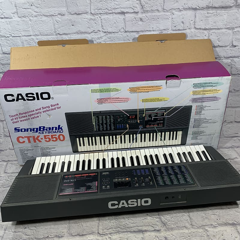 Ctk 550 casio outlet keyboard