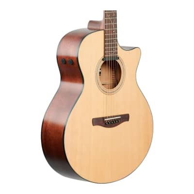 Ibanez AE275 6-String Acoustic-Electric Guitar (Right-Hand, Natural Low Gloss) image 4