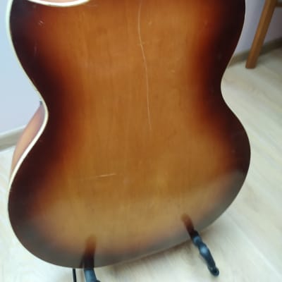 Fasan Mewes 1950s German Vintage Archtop guitar image 10