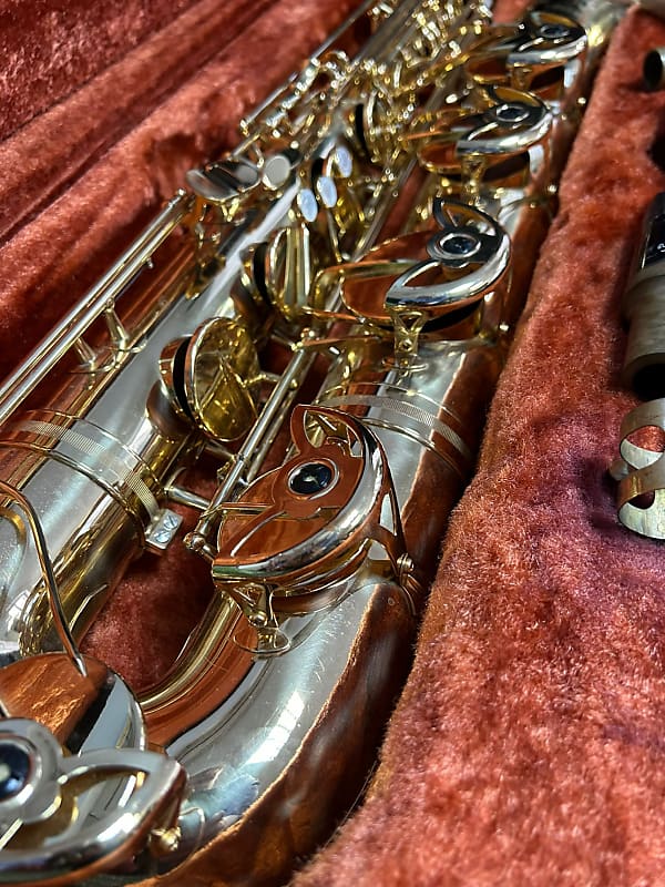 Yanagisawa 900 low A baritone saxophone, ready to play. Reverb