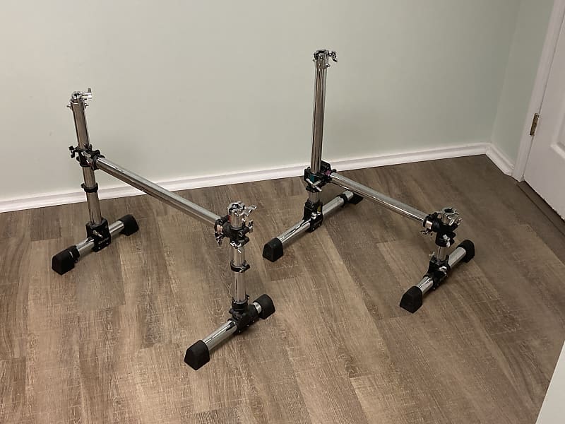 Gibraltar Drum Rack Parts Clamps Pipes Stealth Rack Set Reverb