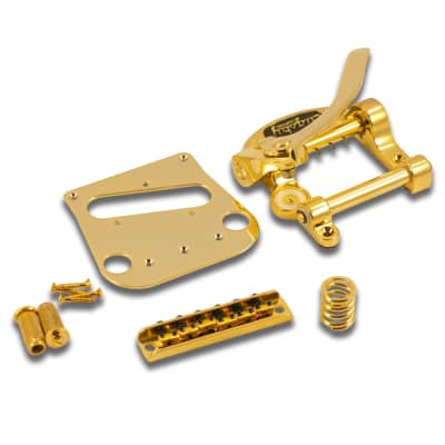 Bigsby B50 w/ WD Telecaster Conversion Kit Gold for sale