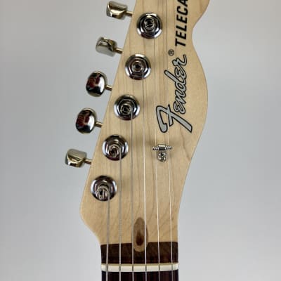 Fender American Performer Telecaster with Rosewood Fretboard 2021 Satin Sonic Blue image 6