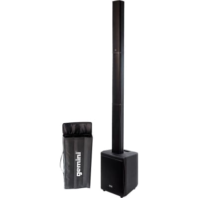 Gemini PA-300BT-ToGo MKII Portable Column Array with Battery Power and Carry Bag Regular