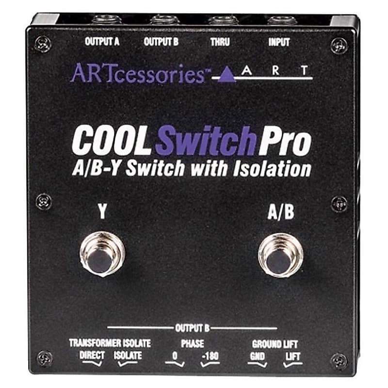 ART Coolswitch A/B/Y Footswitch Pedal image 1