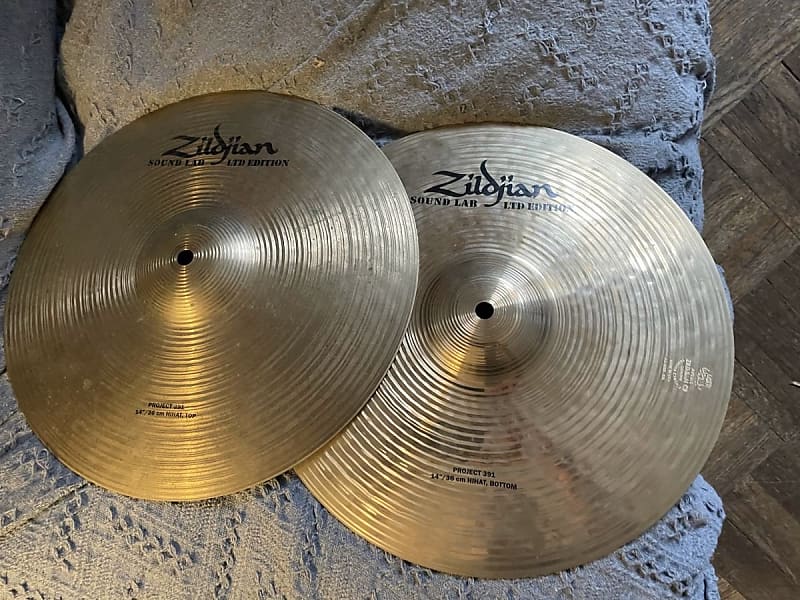 Zildjian 14” sound lab LTD edition hi hats | Reverb