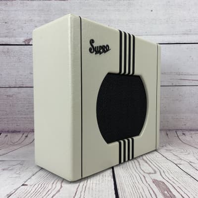 Supro Delta King 12 - Ivory Black image 2